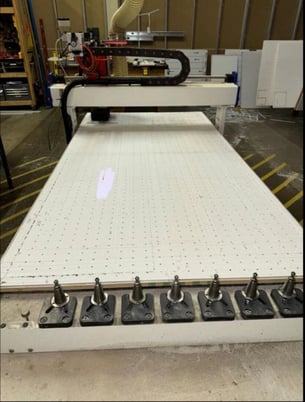 Freedom Patriot (DMS) #F-37-4-8-7CLV-XX, 4' x 8' CNC router, Fagor Control, Becker vacuum pump, 2018 - Image 3