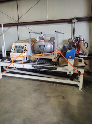 Freedom Patriot (DMS) #F-37-4-8-7CLV-XX, 4' x 8' CNC router, Fagor Control, Becker vacuum pump, 2018 - Image 6