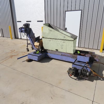 Takumi Seiki #V-11A, 3-Axis CNC vertical machining center w/4th-Axis 3PH & conveyor, 43.3" X, 21.6" Y, 25.5" - Image 8