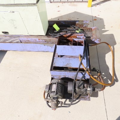 Takumi Seiki #V-11A, 3-Axis CNC vertical machining center w/4th-Axis 3PH & conveyor, 43.3" X, 21.6" Y, 25.5" - Image 9