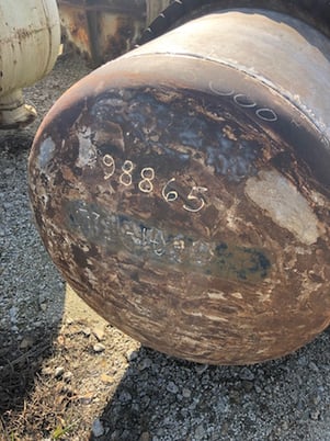 5728 sq.ft., 130 psi shell, 440 psi tube, EFCO, heat exchanger, 260&deg;F shell, 285&deg;F tube - Image 2