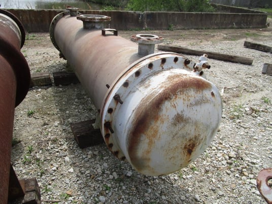 1298 sq.ft., 75 psi shell, 75 psi tube, Manning & Lewis, heat exchanger, 300&deg;F shell, 300&deg;F tube - Image 4