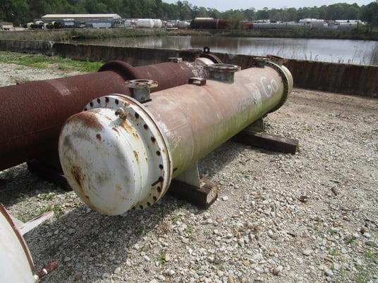 1298 sq.ft., 75 psi shell, 75 psi tube, Manning & Lewis, heat exchanger, 300&deg;F shell, 300&deg;F tube - Image 5