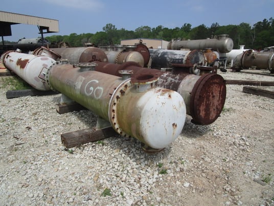1298 sq.ft., 75 psi shell, 75 psi tube, Manning & Lewis, heat exchanger, 300&deg;F shell, 300&deg;F tube - Image 8