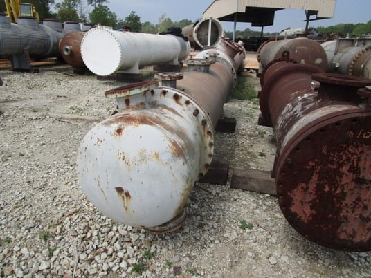1298 sq.ft., 75 psi shell, 75 psi tube, Manning & Lewis, heat exchanger, 300&deg;F shell, 300&deg;F tube - Image 9