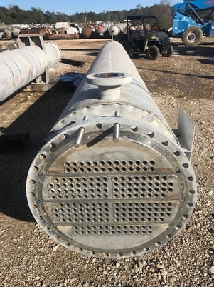 745 sq.ft., 150 psi shell, 150 psi tube, Sisterville Tank Works, heat exchanger, 320&deg;F shell, 305&deg;F tube - Image 8