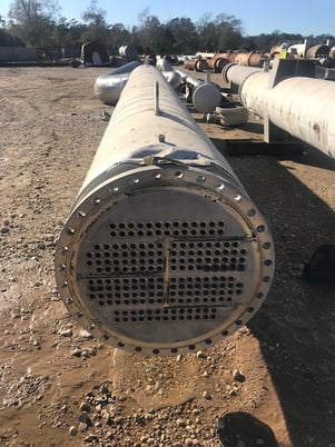 745 sq.ft., 150 psi shell, 150 psi tube, Sisterville Tank Works, heat exchanger, 320&deg;F shell, 305&deg;F tube - Image 9