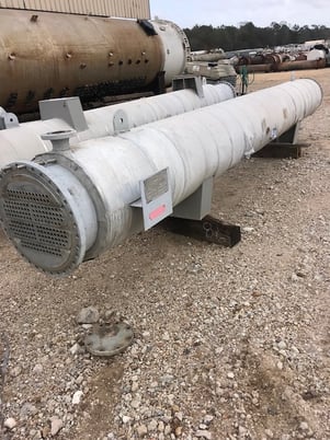 745 sq.ft., 150 psi shell, 150 psi tube, Sisterville Tank Works, heat exchanger, 320&deg;F shell, 305&deg;F tube - Image 10