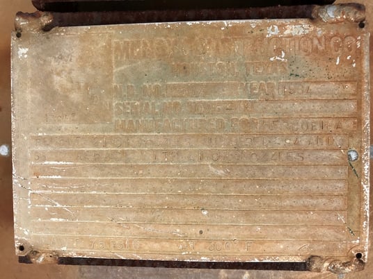 1298 sq.ft., 75 psi shell, 75 psi tube, Manning & Lewis, heat exchanger, 300&deg;F shell, 300&deg;F tube - Image 4