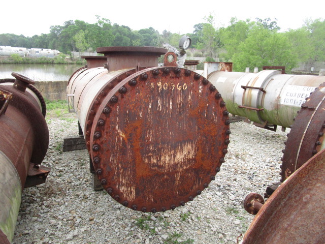 2105 sq.ft., 15 psi shell, 100 psi tube, Hughes & Anderson, heat ...