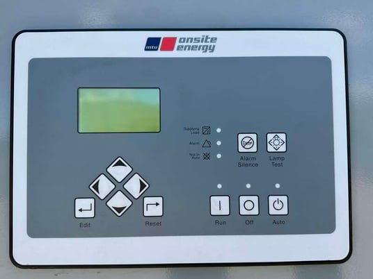 600 KW MTU #DS600, diesel generator set, 120/208 Volts, 295 hours, 896 HP @ 1800 RPM, 12V1600G80S engine, EPA - Image 8