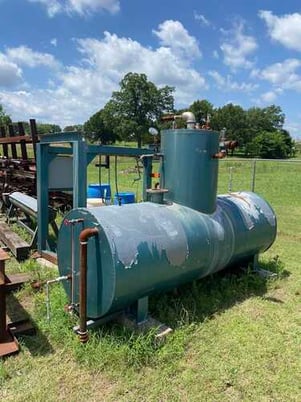 250 HP Superior Boiler Works # aztec-boiler-burner-unit-5-x-1, steam boiler, 150 psi, 1991 - Image 4