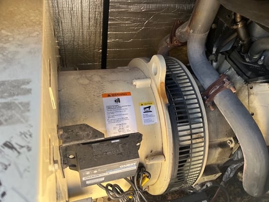 125 KW Kohler #125RZG, standby Natural gas generator, sound attenuated enclosure, 2007, $27.5k - Image 5