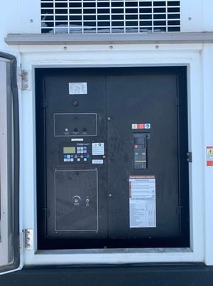 225 KW Generac #MGG350N2, natural gas generator, sound attenuated enclosure, 4 hours, 2014 - Image 5