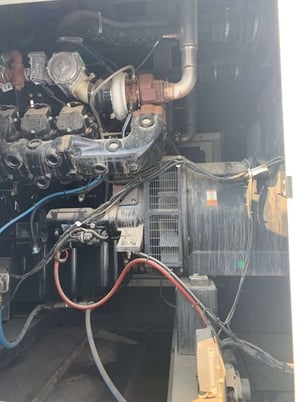 225 KW Generac #MGG350N2, natural gas generator, sound attenuated enclosure, 4 hours, 2014 - Image 10