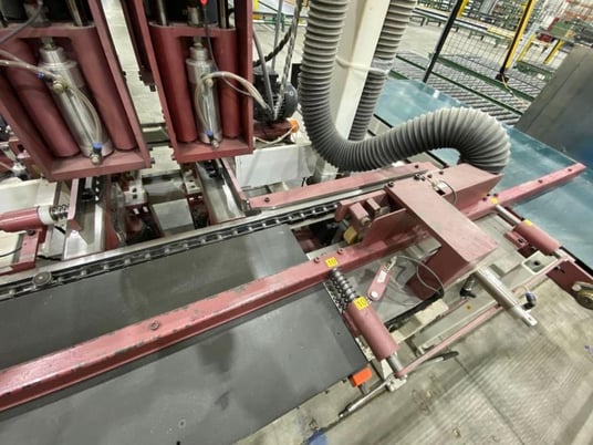 5 Spindle, J & P Machines #6V2HD2GC, Boring-Feed Through Machine, 100 PSI, 32 mm centers, PLC Control, 2 HP - Image 6