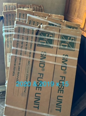 S & C Electric Co #SMD-2C, 46 KV fuses, 20-250 amp, new & used - Image 5