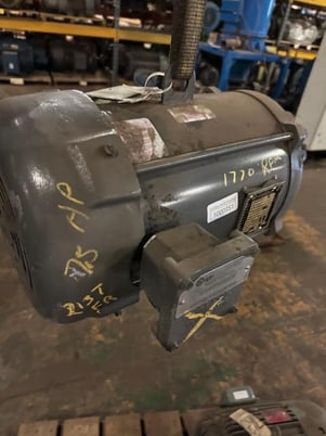 7.5/5 HP 1770/1170 RPM Baldor, Frame 213T, 230/460-190/380 Volts, Multi-Speed, Refurb - Image 2