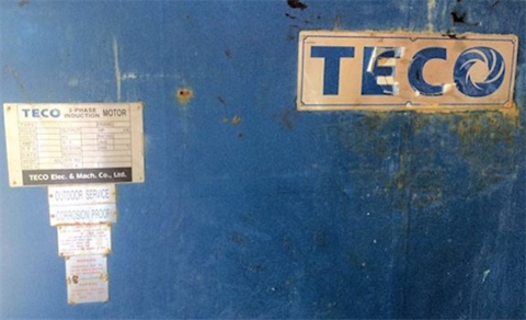 1020 HP 1188 RPM Teco, Frame 500B, induction motor, 4160 Volts, 2009 - Image 5