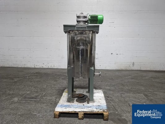 30 gallon Frigmaires Mix Tank, Stainless Steel, 20" Diameter x 30" Straight Side, 1 HP - Image 1
