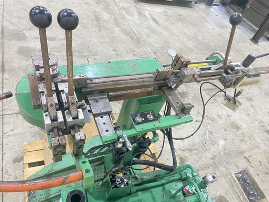 1-1/8" Carson #HPA-1A, hydraulic tube bender, 3 HP, 0-185&deg; bend angle, automatic after bend mandrel - Image 7