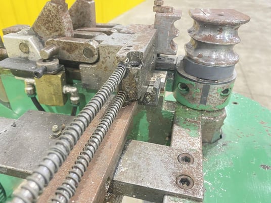 1-1/8" Carson #HPA-1A, hydraulic tube bender, 3 HP, 0-185&deg; bend angle, automatic after bend mandrel - Image 9