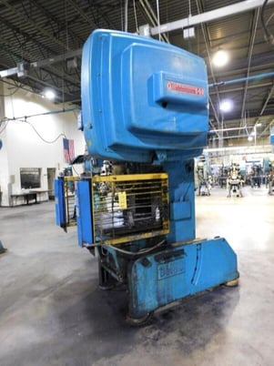 60 Ton, Bliss (EW) #C60, OBI press, air clutch & brake, 4" stroke, 14.25" SH - Image 2