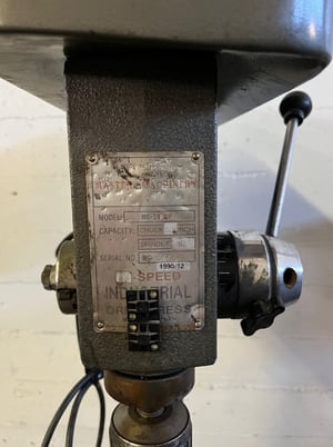 Master Machinery #MC-14FDP, 12-Speed Industrial Drill Press, 1990 - Image 5