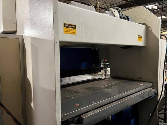 66 Ton, Trumpf #C60, CNC press brake, Delem 6-Axis CNC Control, 6.9' OA, 68" between housing, dual palm - Image 2