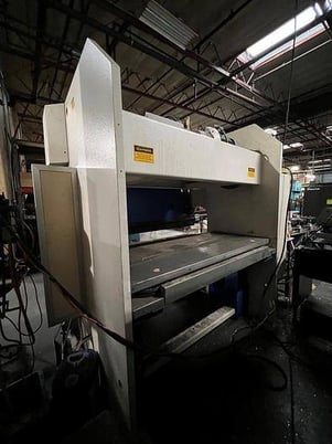 66 Ton, Trumpf #C60, CNC press brake, Delem 6-Axis CNC Control, 6.9' OA, 68" between housing, dual palm - Image 3
