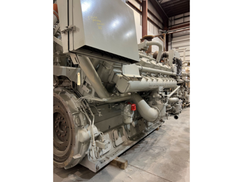 1478 HP @ 1200 RPM, Waukesha #7042GL, Natural gas, rebuilt - Image 2