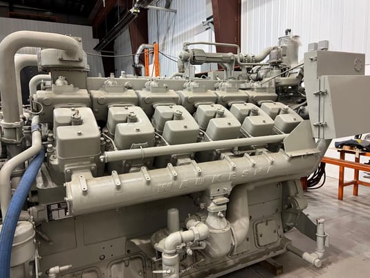 1478 HP @ 1200 RPM, Waukesha #7042GL, Natural gas, rebuilt - Image 4