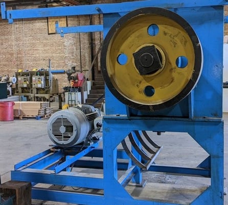 36" x 42" Open rotor granulator, 4 adjustable fly knives, 3 bed knives, 75 -150 HP - Image 5