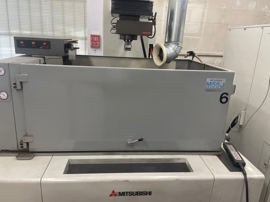 Mitsubishi #M55J, CNC sinker Electrical Discharge Machine, C7G70 Control, 37" X, 23.5" Y, 12" Z, 1989 - Image 1