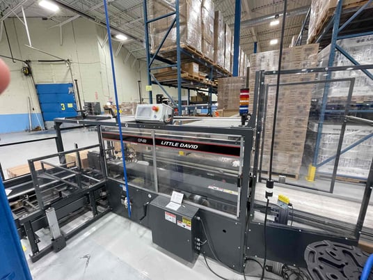 Loveshaw #CF-50T, Case Former, Automatic Case Sealer & Box Erector, 20 Cases/Min., 2016 - Image 1