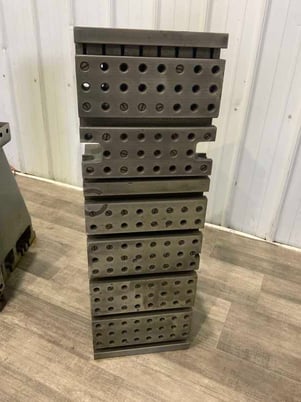 12" x 36" Stackable T-slotted angle plates, 1 set - Image 3