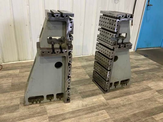 12" x 36" Stackable T-slotted angle plates, 1 set - Image 7