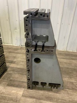 12" x 36" Stackable T-slotted angle plates, 1 set - Image 8