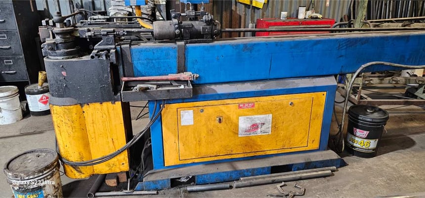 3" Ercolina #H-76, tube bender, 2012 - Image 5