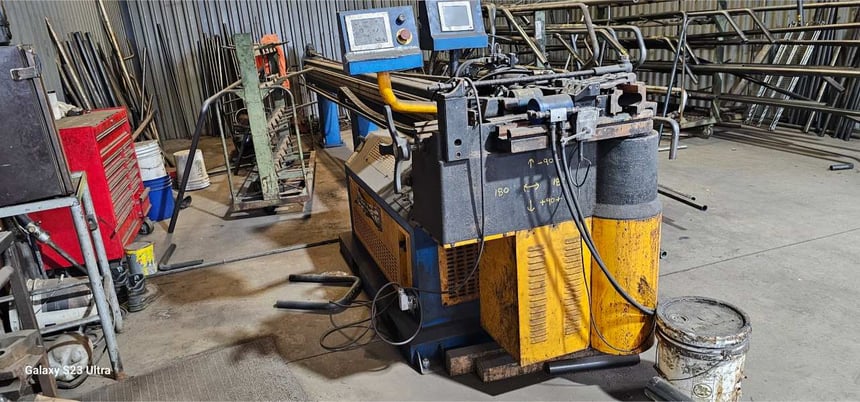 3" Ercolina #H-76, tube bender, 2012 - Image 7