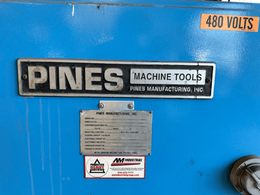 6" Pines #Bendpro, CNC tube bending machine, 2.3 RPM, 480V., 3-Phase - Image 7