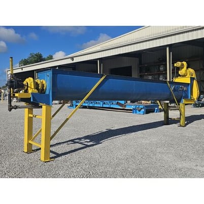 24" x 264" Christian Engineering, thermal hollow screw cooler / dryer processor - Image 2