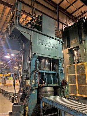 1200 Ton, Clearing #H-1200-60-48, Straight Side Hydraulic Press, 30" Stroke - Image 4