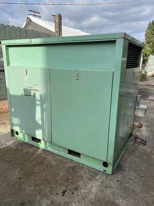 70 HP Sullair #LS16-75H-ACAC, rotary screw / sliding vane, 300 cfm, 125 psi - Image 6