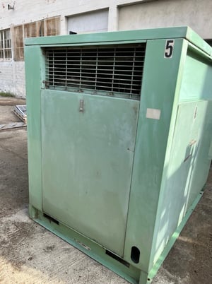 70 HP Sullair #LS16-75H-ACAC, rotary screw / sliding vane, 300 cfm, 125 psi - Image 7