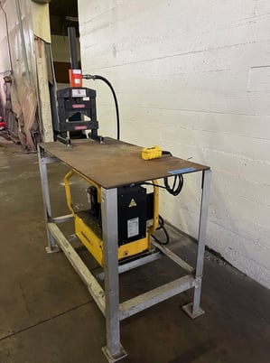 Alkar #UCH-200, hydraulic cutter, Enerpac GPER3420B pump, 700 bar pressure - Image 4