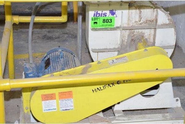 Halifax size 18/6PT/PB, chopper blower fan, Weg 15 HP motor, 2017 - Image 2
