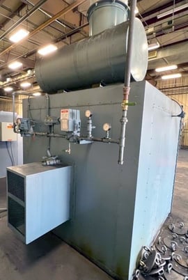 72" width x 91" H x 60" D Jackson #5604, Walk-in Oven, 500&deg;F, 230V., 1200 CFM, Honeywell Control, Partlow - Image 3