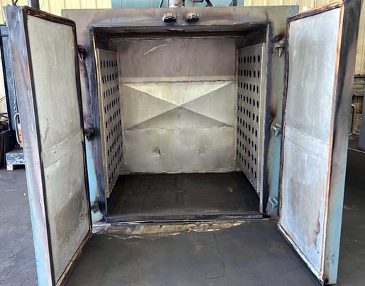 72" width x 91" H x 60" D Jackson #5604, Walk-in Oven, 500&deg;F, 230V., 1200 CFM, Honeywell Control, Partlow - Image 4