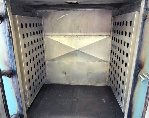 72" width x 91" H x 60" D Jackson #5604, Walk-in Oven, 500&deg;F, 230V., 1200 CFM, Honeywell Control, Partlow - Image 5